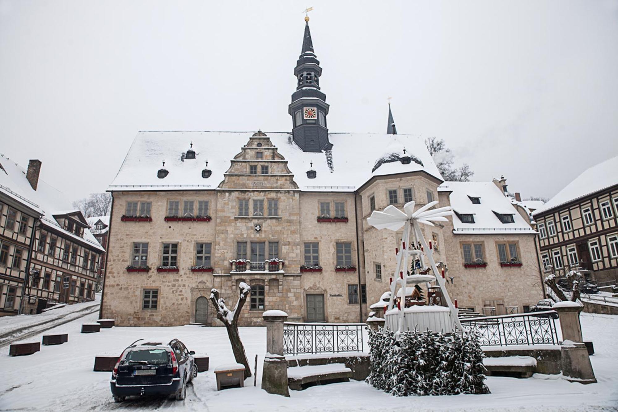 Ferienhaus "Am Staufenberg" แบลงเคนบวร์ก ภายนอก รูปภาพ